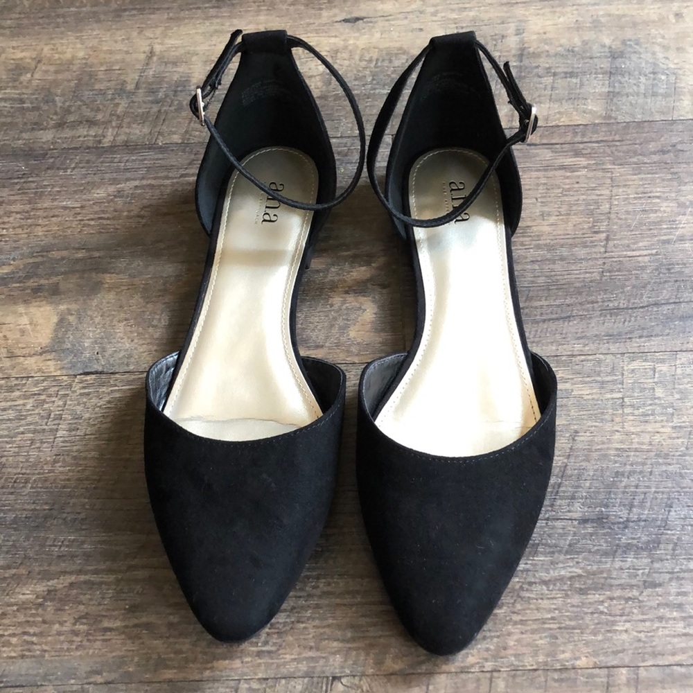 D’Orsay Black Flat